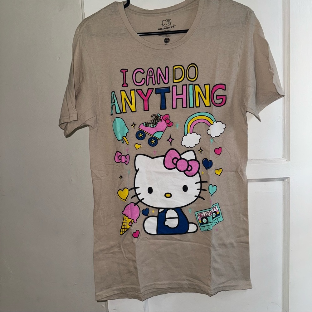 Hello Kitty Tan T-Shirt